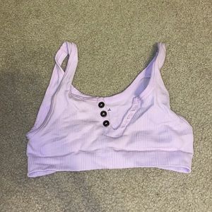 Urban Outfitters Button Bra Top
